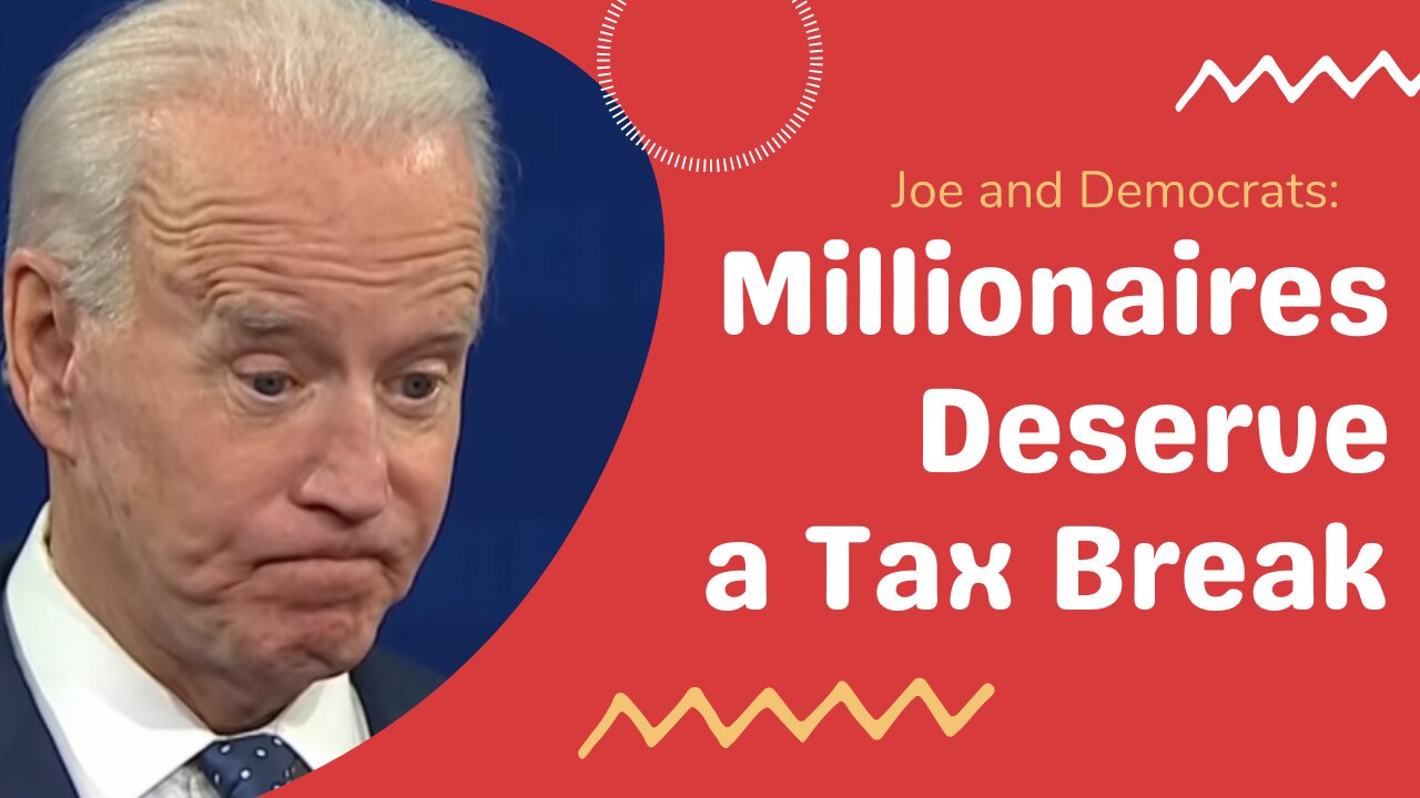 Democrats' Tax Break for Millionaires