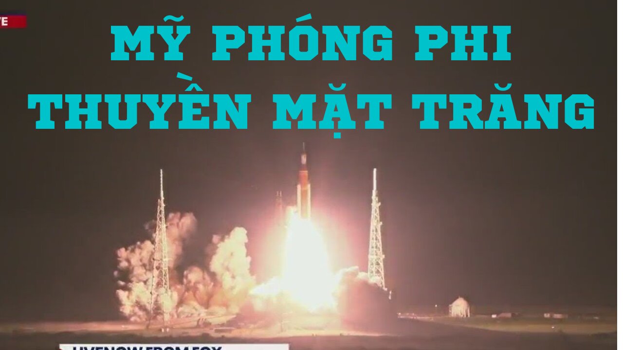 Mỹ Phóng Phi Thuyền Mặt Trăng Thành Công