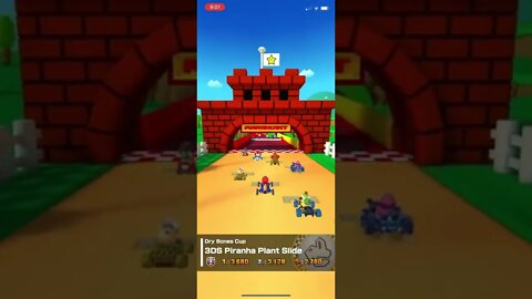 Mario Kart Tour - 3DS Piranha Plant Slide Track Intro