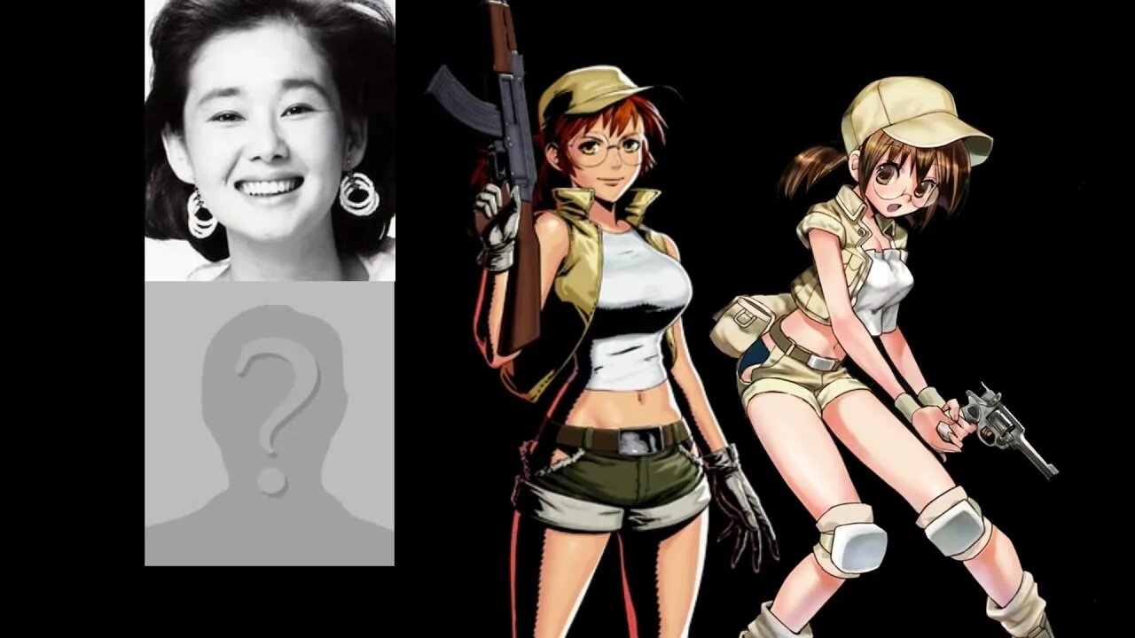 Video Game Voice Comparison- Fio Germi (Metal Slug)