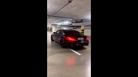 Crazy Mercedes CLS 63 Burnout! #rumble