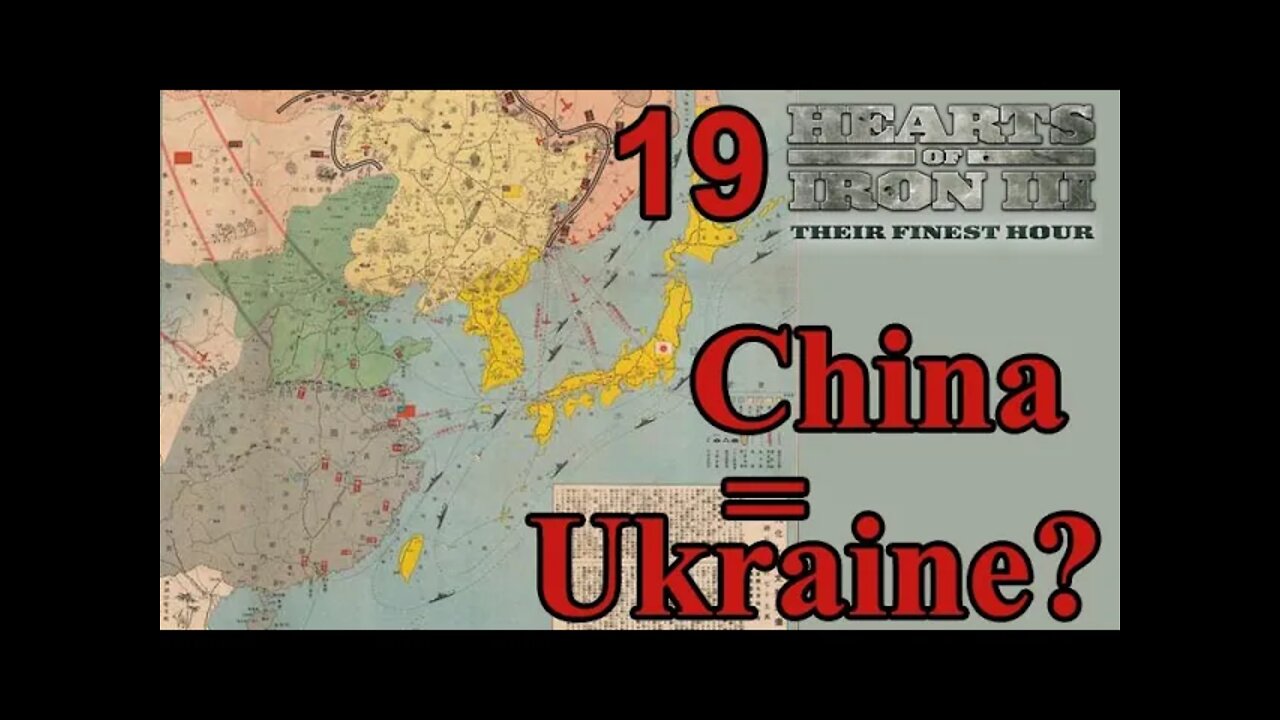 U.S.A. 19 - I talk how China is like Ukraine Today? - Black ICE - Hearts of Iron 3 -