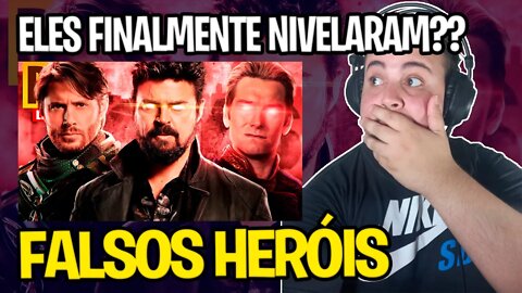 REACT ♪ FALSOS HERÓIS 😎😈 | THE BOYS | LexClash