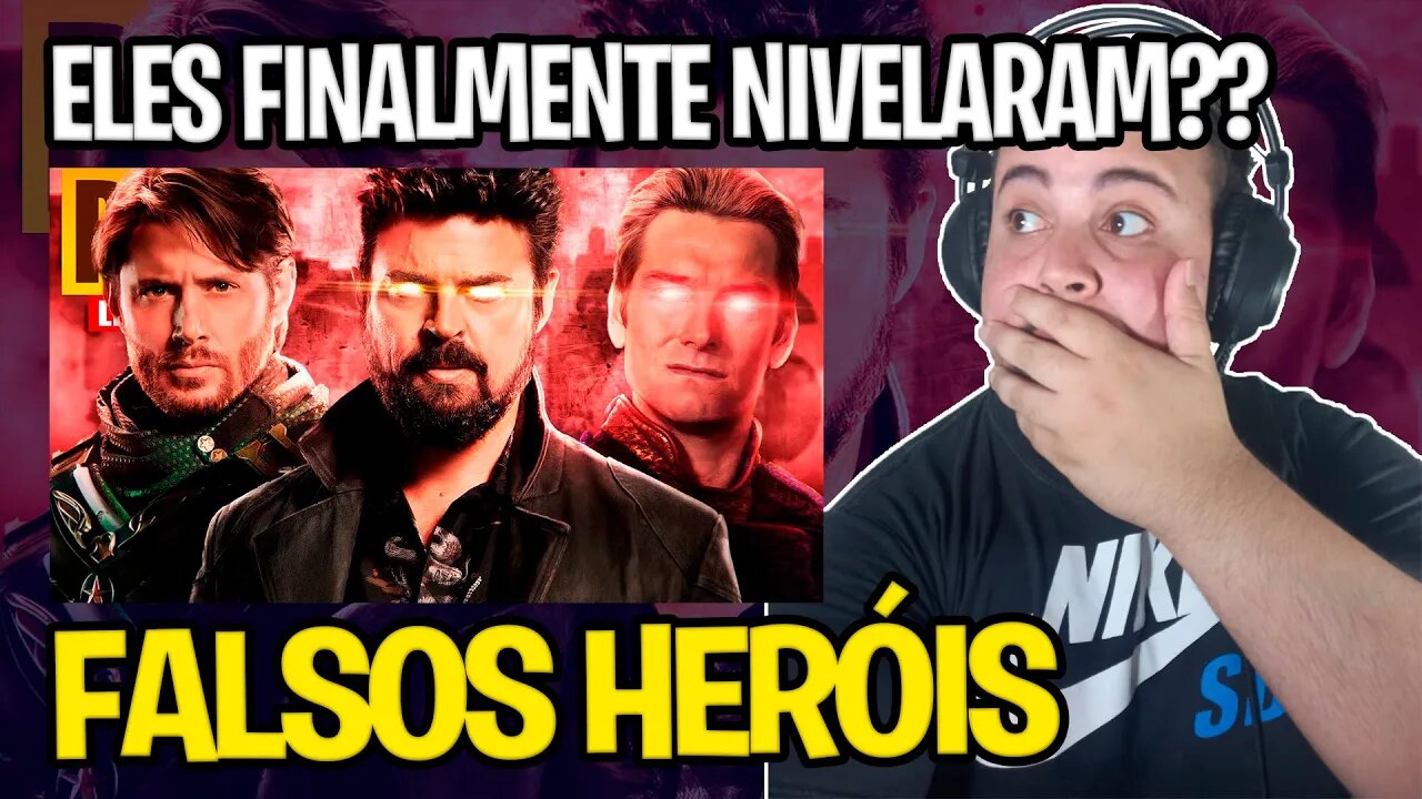 REACT ♪ FALSOS HERÓIS 😎😈 | THE BOYS | LexClash