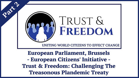 European Parliament, Brussels – European Citizens' Initiative – Challenging The Treasonous...2