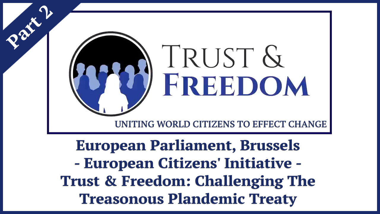 European Parliament, Brussels – European Citizens' Initiative – Challenging The Treasonous...2