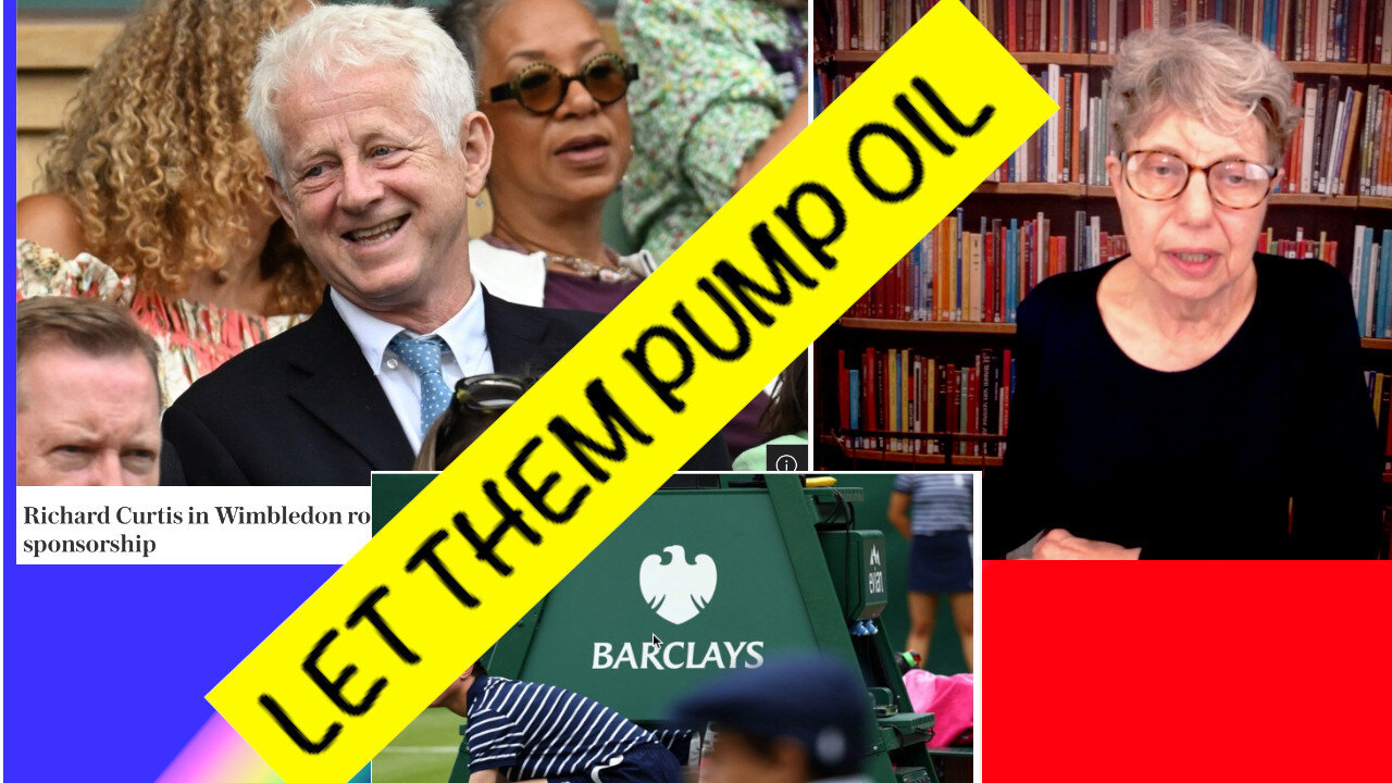 Days after Condemning Barclays for Oil Investments...