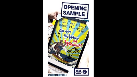 Opening the first sample of my artwork! 👨🏾‍🎨🖼️