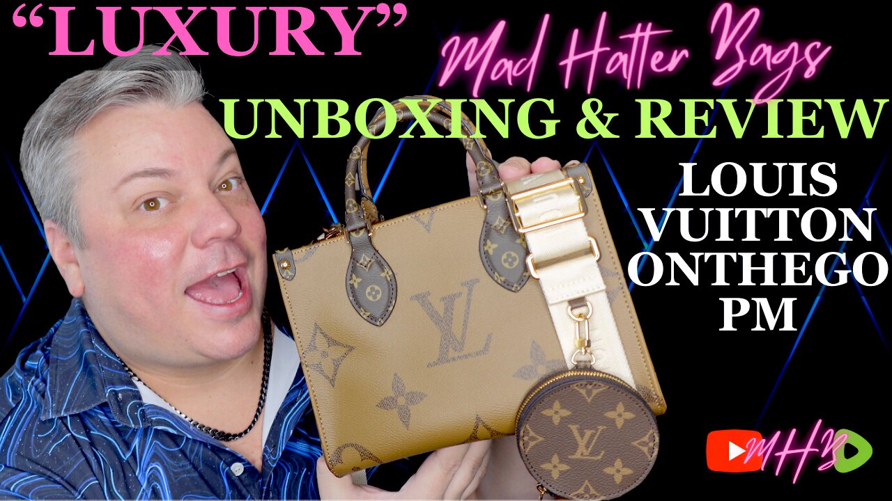 OMG LOVE THIS BAG! DUPE REVIEW! LOUIS VUITTON ONTHEGO PM from Savebullets (link in description)