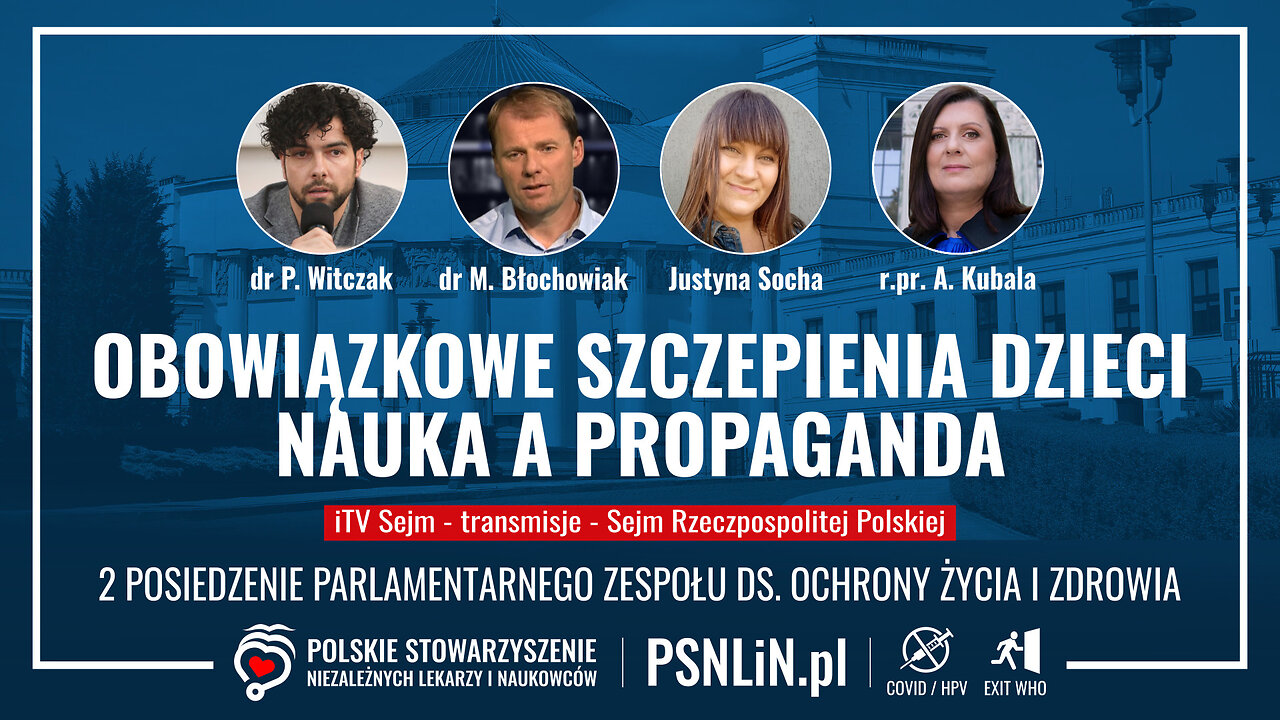 Obowiązkowe Szczepienia Dzieci. Nauka a Propaganda - Sejm RP