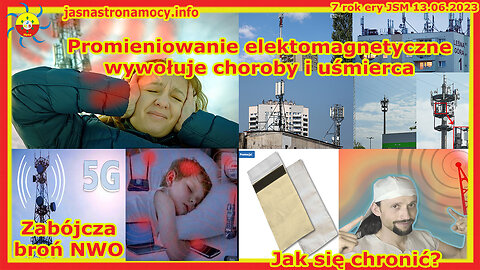 Promieniowanie elektromagnetyczne powoduje choroby i śmierć. Zabójcza broń NWO Jak się chronić?