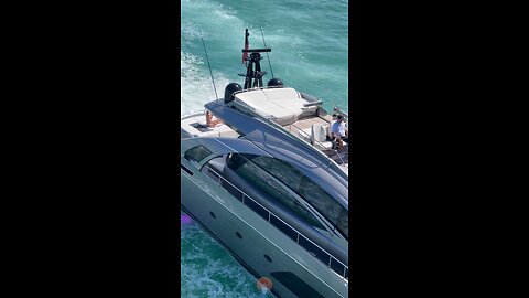 Slick Pershing 8x carrying precious cargo #yachtdealnow