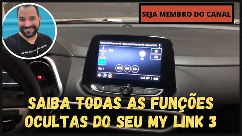 Como configurar o radio do mylink e descobrindo segredos ocultos! Onix Tracker Cruze etc.