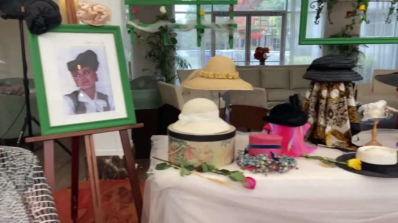 1930s hat display from famed old NYC Milliner