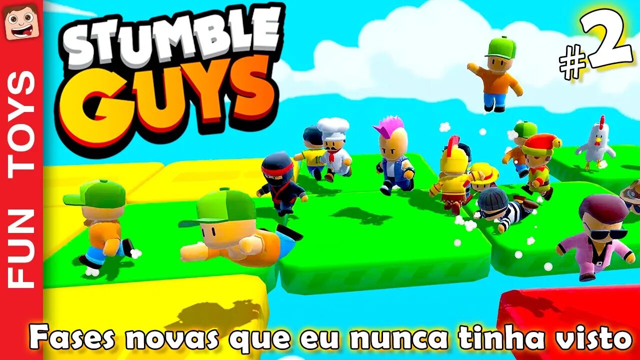 Stumble Guys: Multiplayer Royale #2 - Conquistando novas Coroas e abrindo os brindes de Vitória!