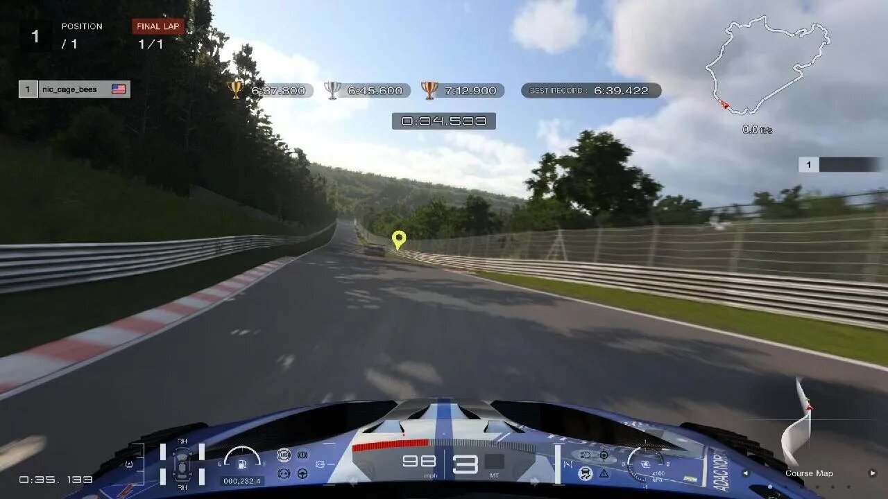 Gran Turismo 7 Nurburgring Nordschleife Circuit Experience Gold (gamepad)