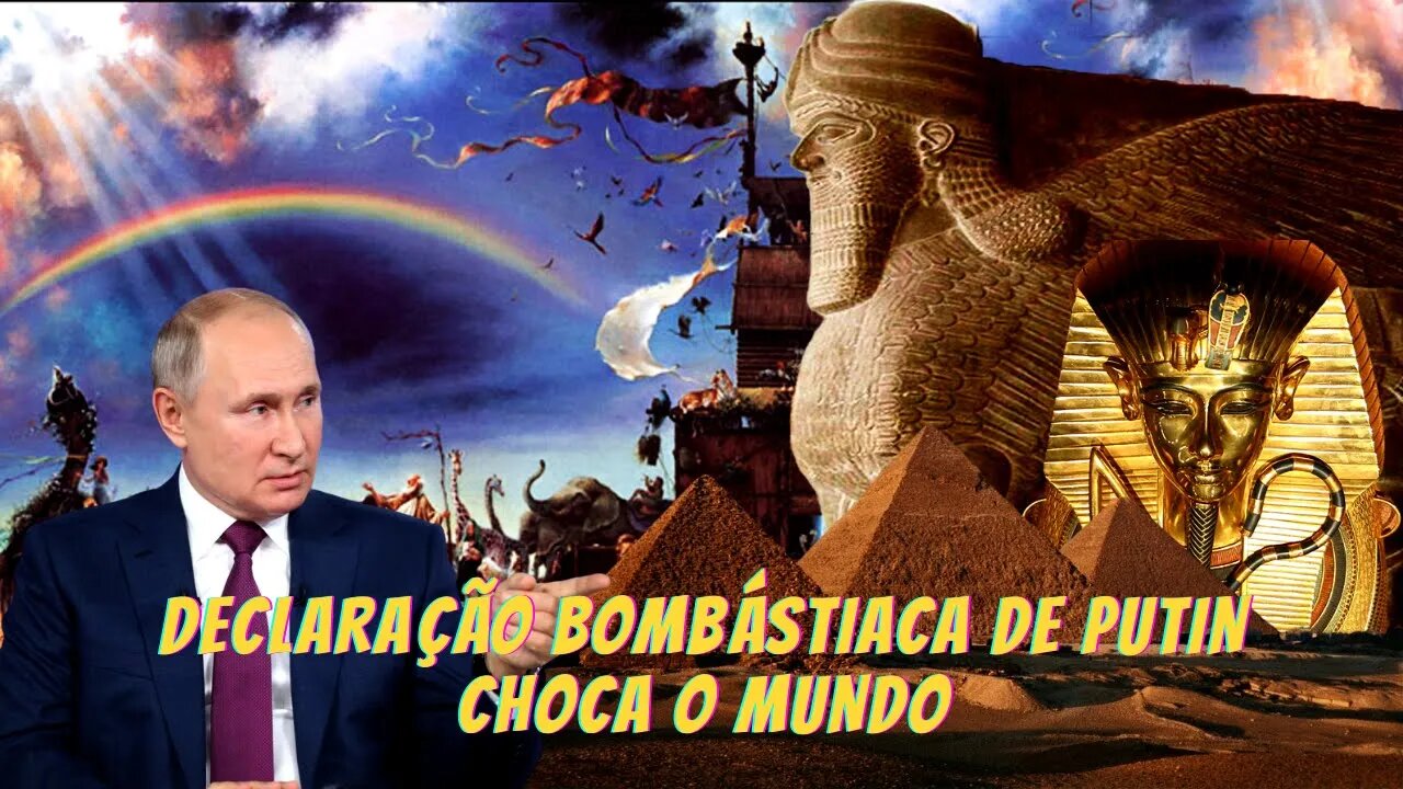 O PRESIDENTE RUSSO FEZ UMA DECLARAÇÃO CHOCANTE!