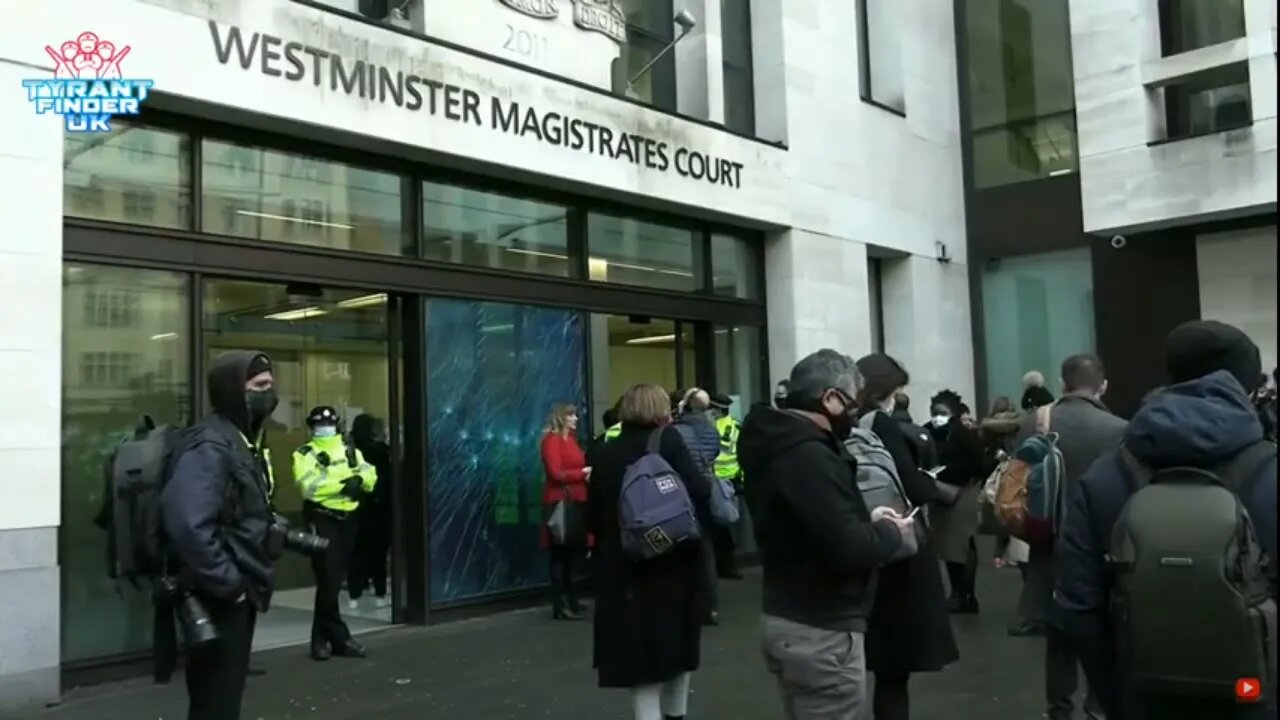 Julian Assange Bail Hearing Bail DENIED!!! Westminster MC Live London