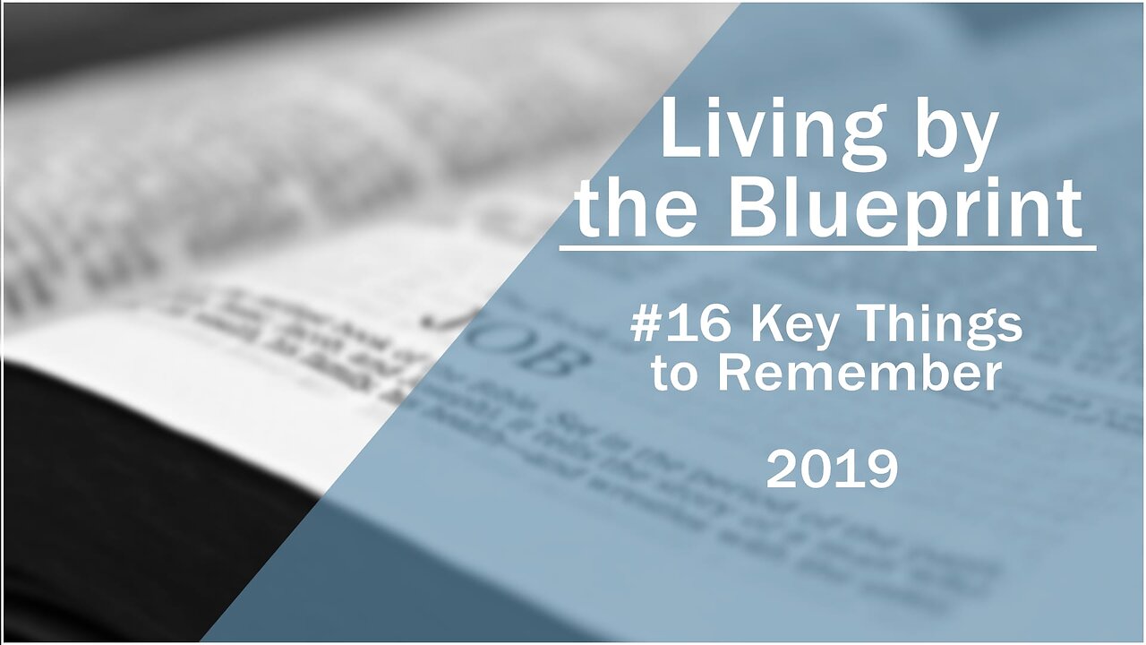 2019 Medical Missionary Training Class 16: Key Things to Remember