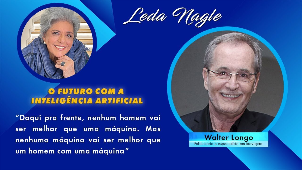 Walter Longo: Inteligência artificial: Nenhuma máquina vai ser melhor que um homem com uma máquina