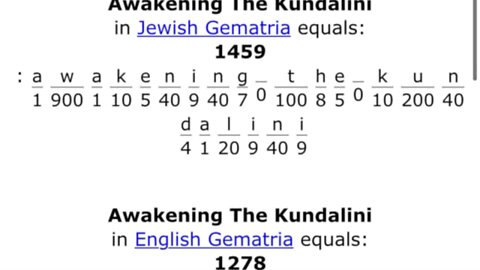 Gematria Decodes