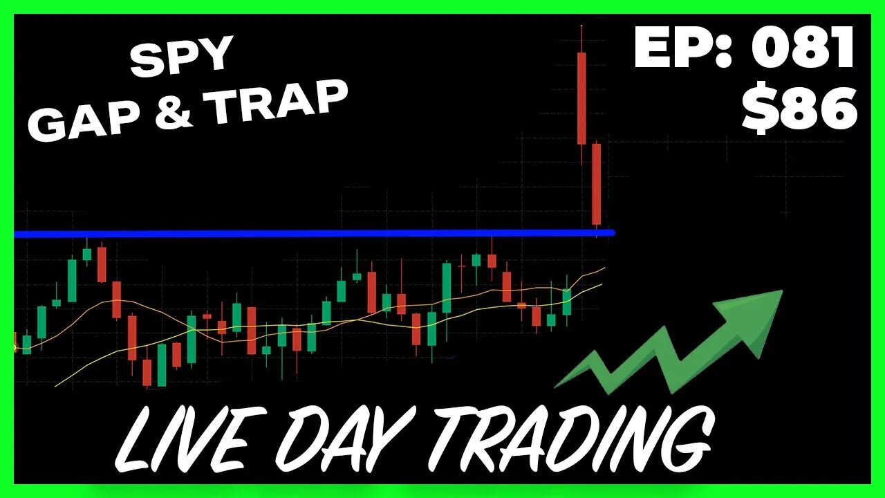 SP500 Live Options Day Trade On Webull (Scalping Profits During Panic Selling) | EP 081