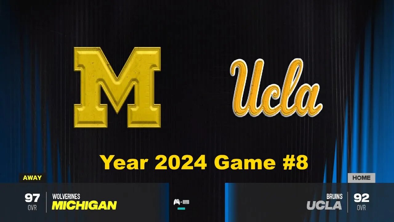 CFB 24 Michigan Wolverines Vs UCLA Bruins Year 2024