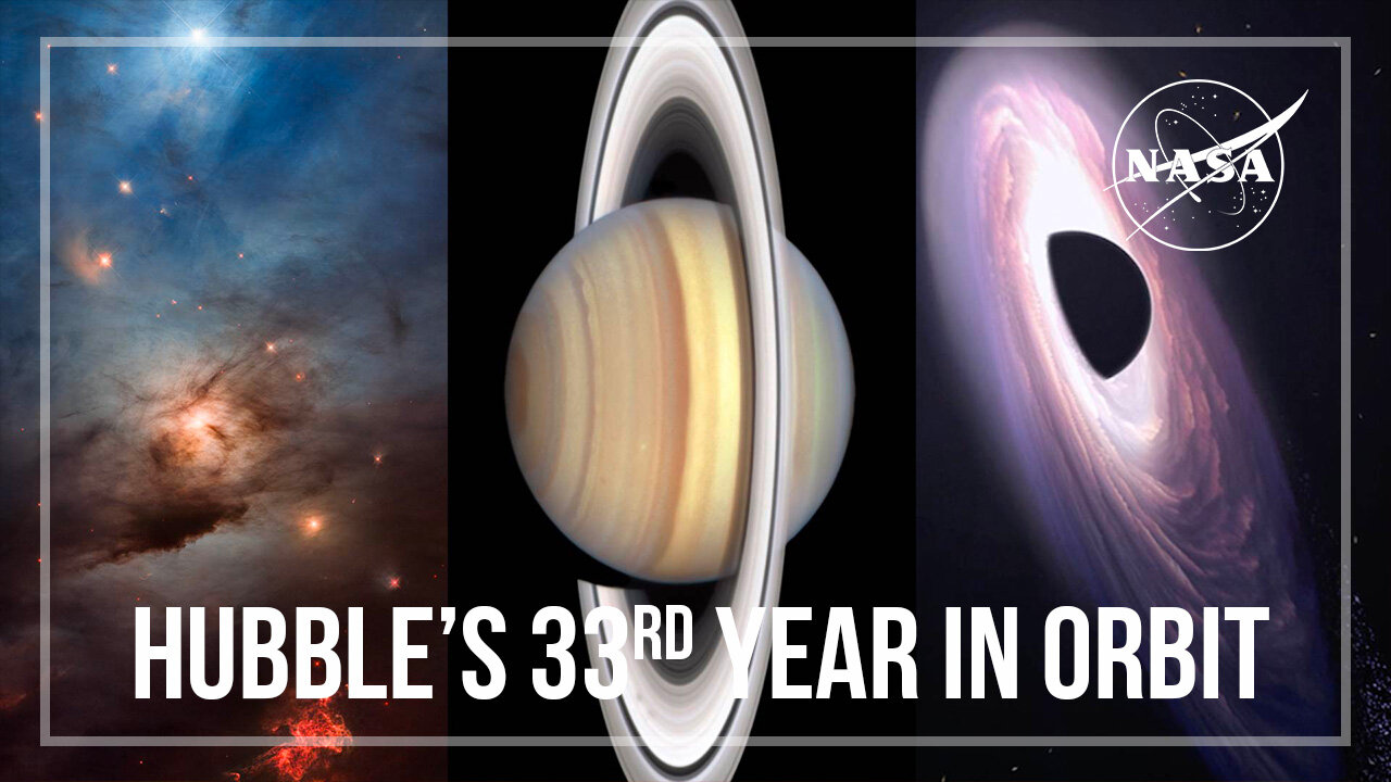 Hubble's 33rd Year In Orbit