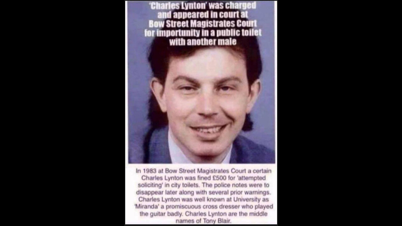 "Sir Tony, War Criminal, Toilet Loiterer, BLair!" LMFAO! He is Worried about Losing Subscribers For Telling The Truth About Sir Miranda.