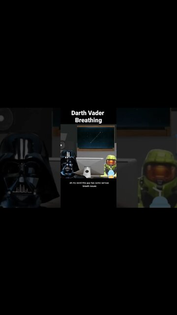 Darth Vader Breathing is Intense #starwars #darthvader