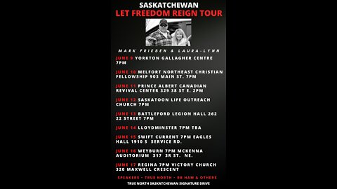 Let Freedom Reign Tour - Yorkton