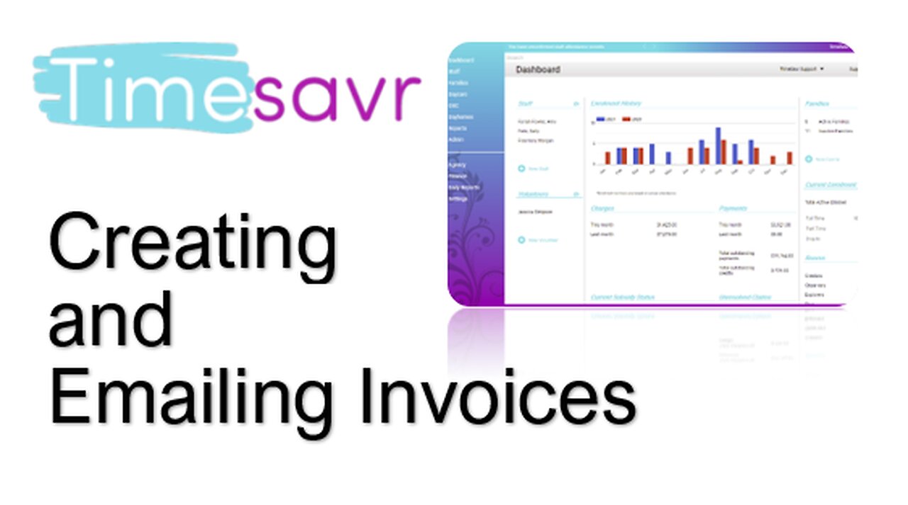 TimeSavr Creating and Emailing Invoices