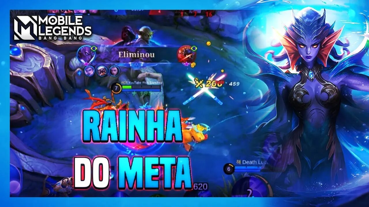 A MELHOR HEROÍNA DO META TANK, DERRETE TUDO | KARRIE GAMEPLAY | MLBB