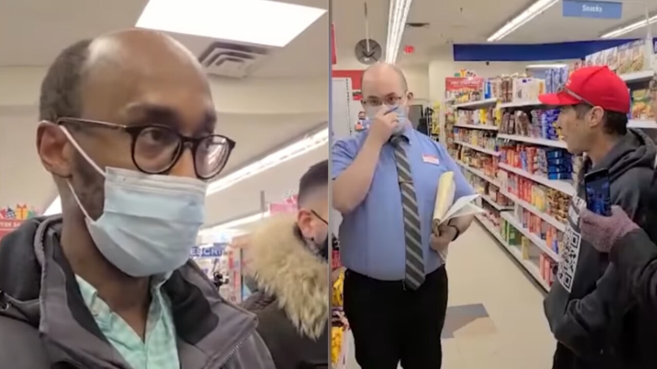 Things Don't End Well For Maskless Group In A Store In Canada