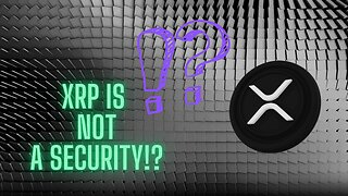 Xrp is not a security!?