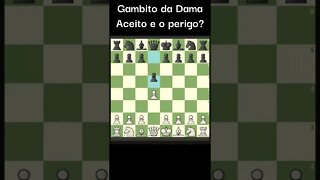 GAMBITO DA DAMA ACEITO: O QUE NÃO FAZER #shorts #xadrez #chess #ajedrez