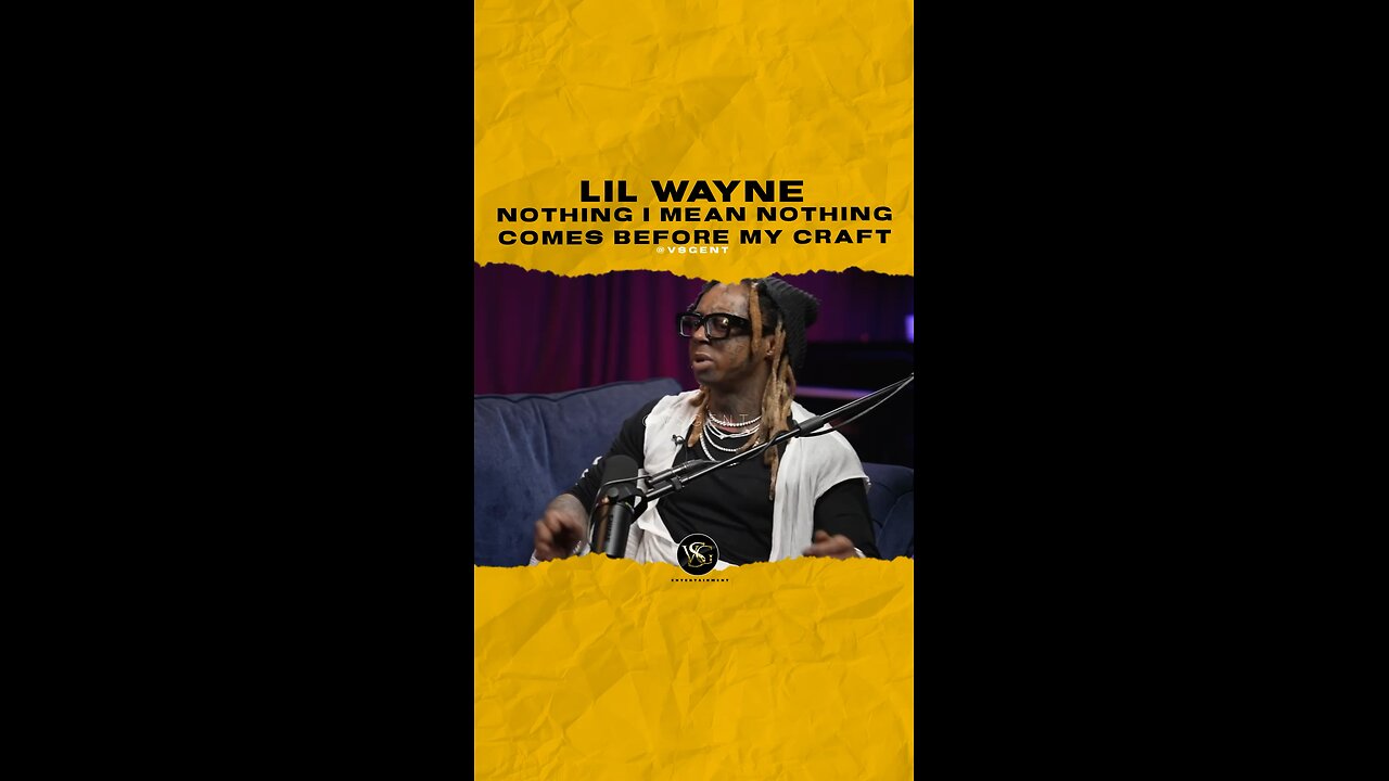 @liltunechi Nothing I mean nothing comes before my craft