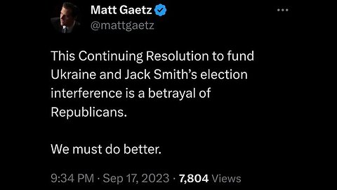 US Govt. Will SHUT DOWN In Days, Matt Gaetz BLOCKS McCarthy Omnibus Spending 9-22-23 Timcast IRL