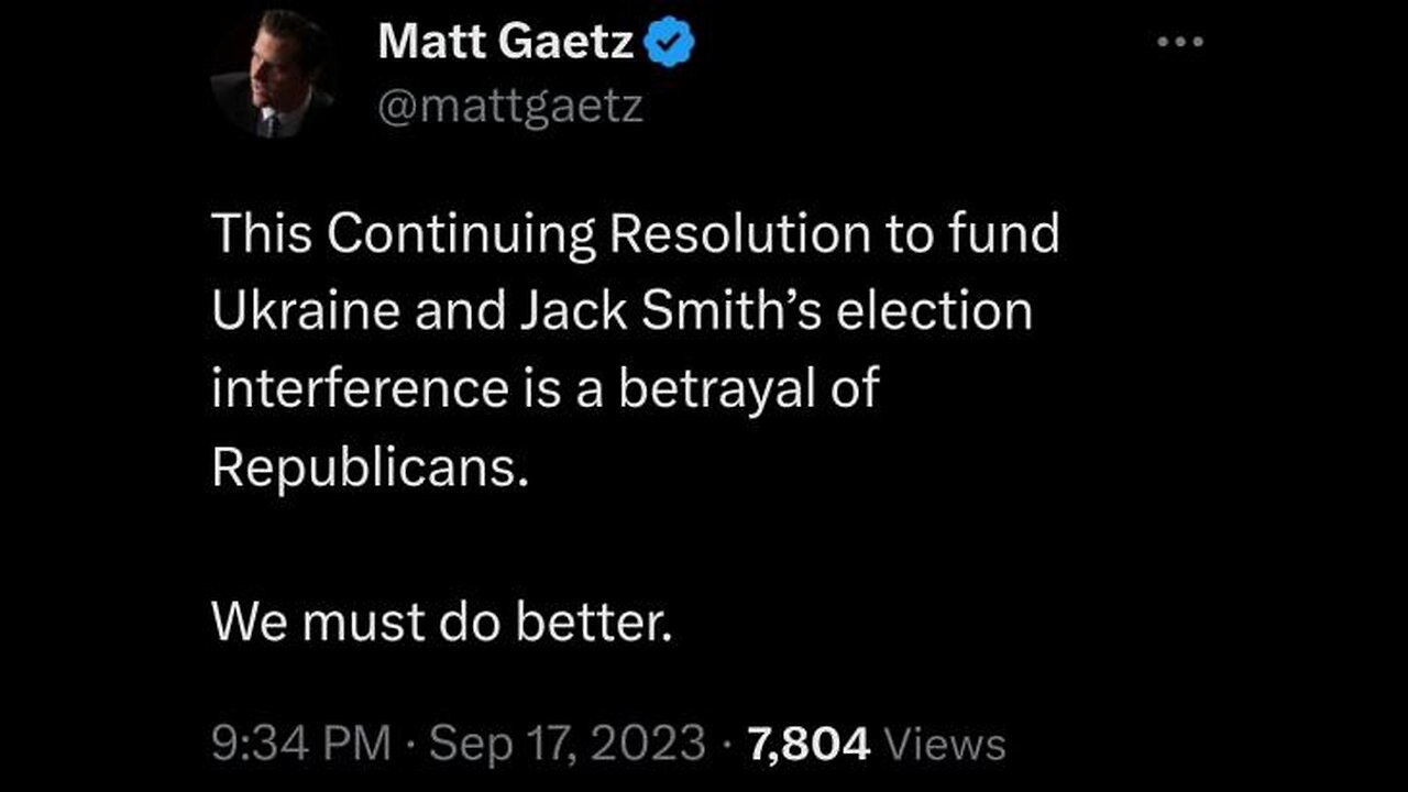 US Govt. Will SHUT DOWN In Days, Matt Gaetz BLOCKS McCarthy Omnibus Spending 9-22-23 Timcast IRL