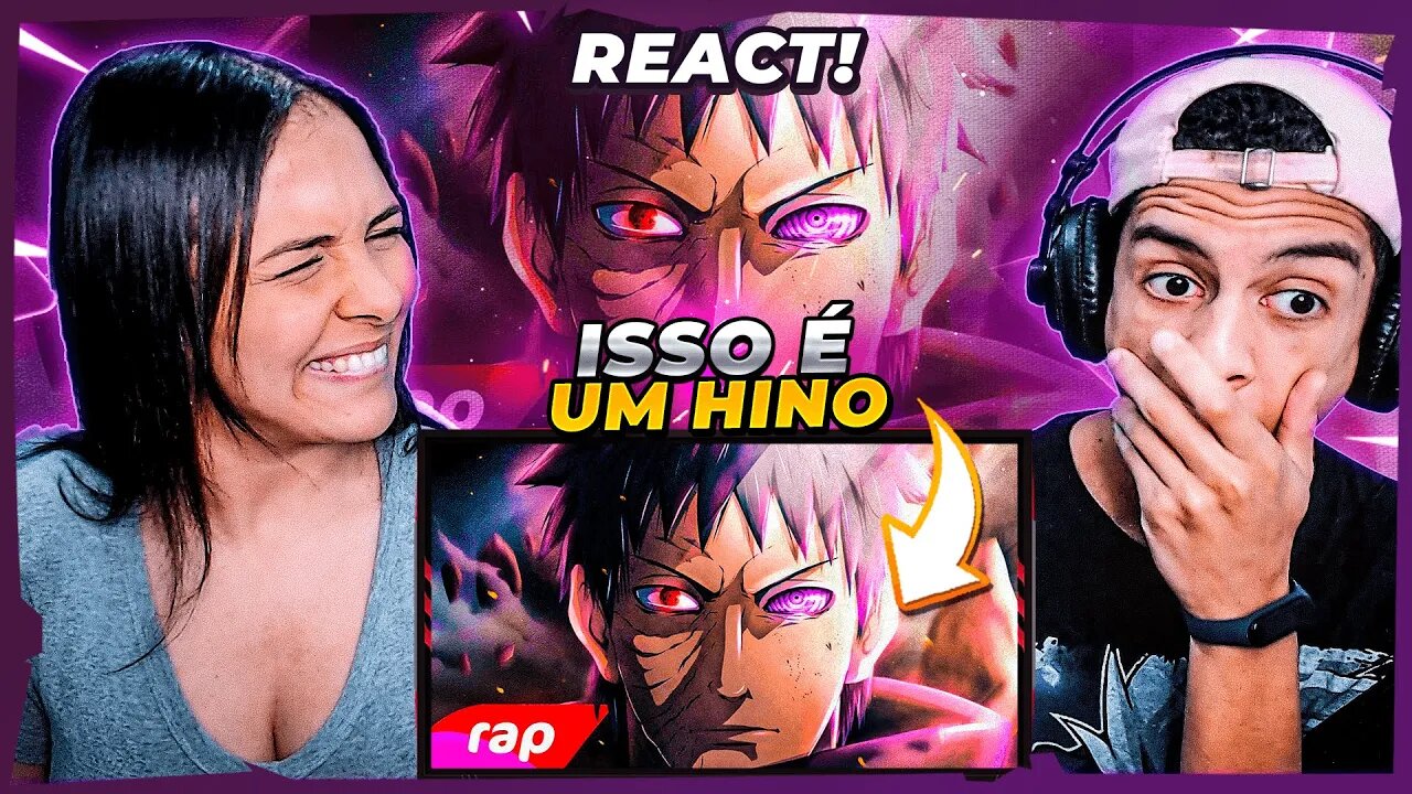 Rap do Obito (Naruto) - MAIS NINGUÉM VAI SOFRER O QUE EU SOFRI | NERD HITS | [React Rap Nerd] 🔥