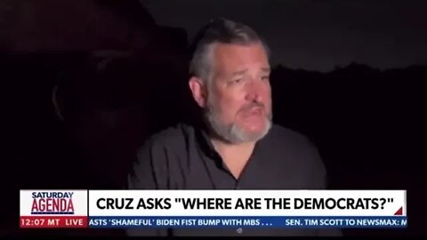 Ted Cruz: “Where are the Democrats? What are there no Democrat Senators down here? Do they not care?