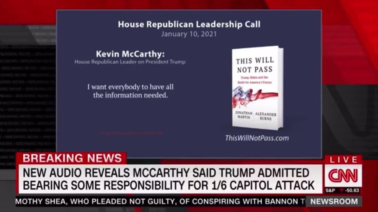 Kevin Mccarthy Blasts Trump After Jan. 6: 'I'Ve Had It With This Guy.'