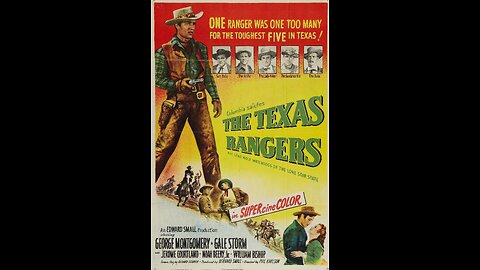 The Texas Rangers 1951, Western, George Montgomery