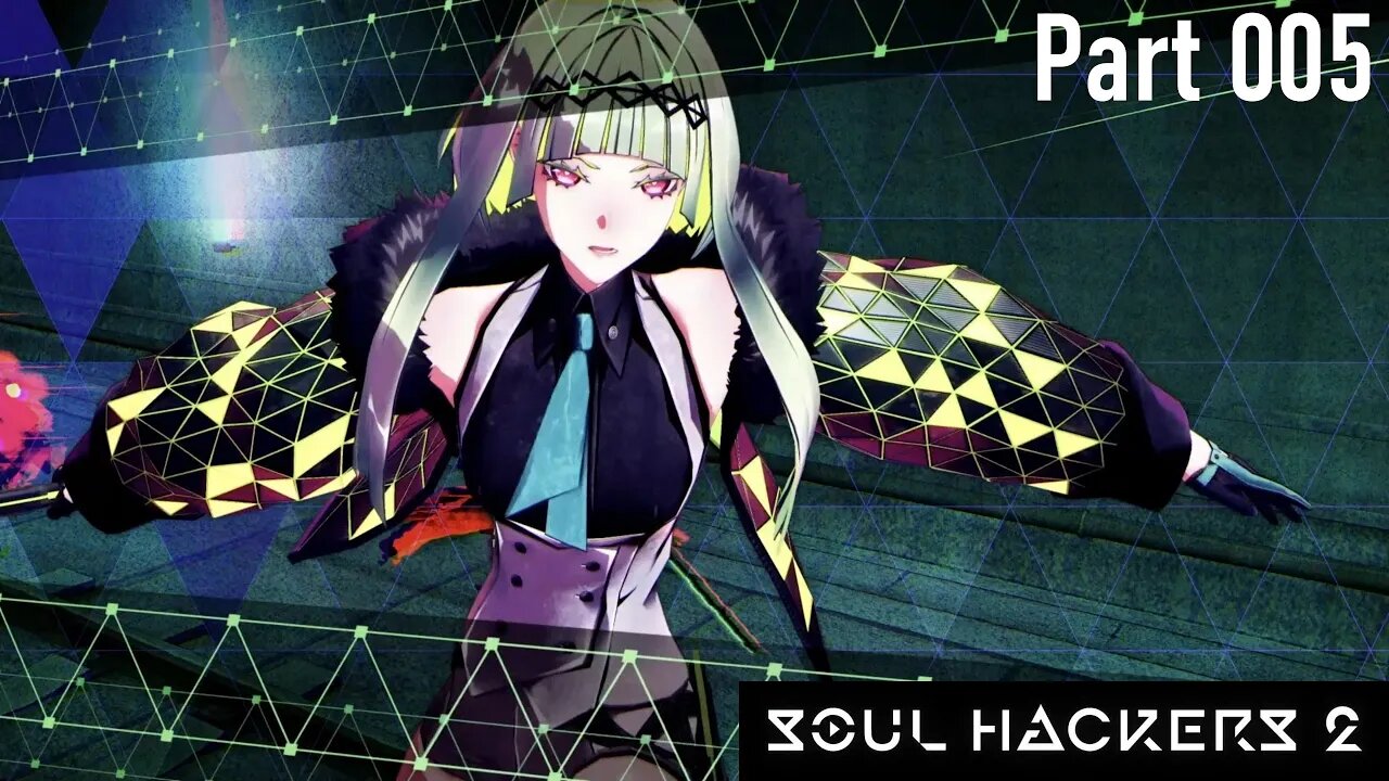 Blind Let's Play | Soul Hackers 2: Part 5 | Search for The One Armed Man