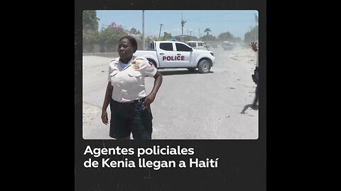 Policías de Kenia llegan a Haití para ayudar en la lucha contra las bandas criminales