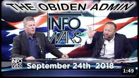 OBiden! Alex Jones Revealed The Third Term of Obama in 2018