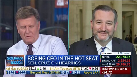 ICYMI on Squawk Box: Sen. Cruz Previews Hearing with Boeing CEO