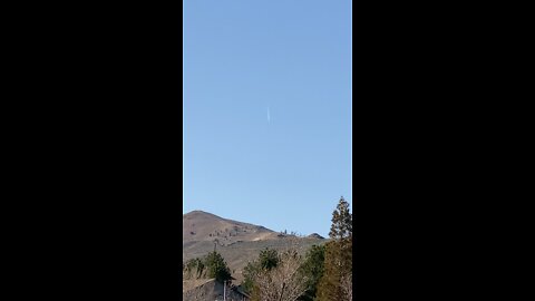 Meteorite falling