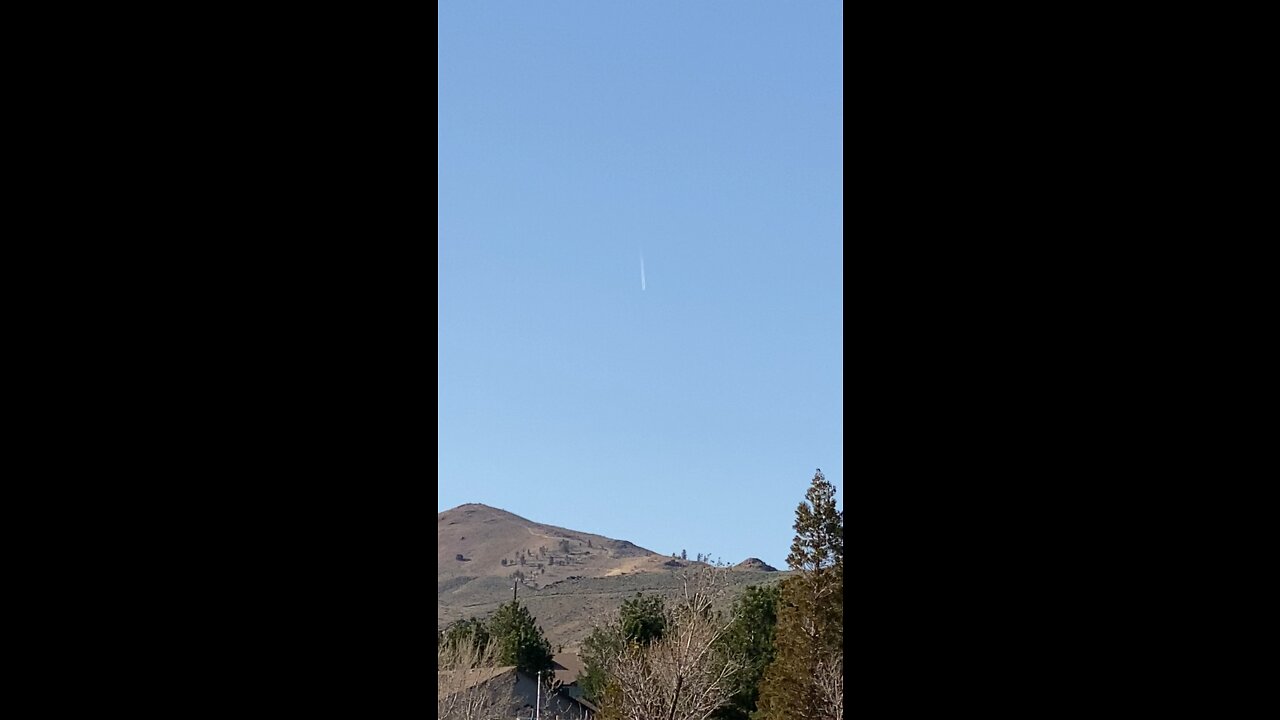 Meteorite falling