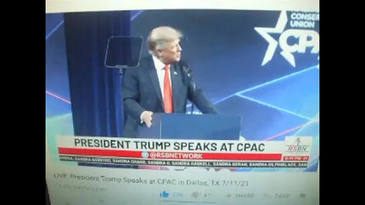 CPAC in Dallas, TX 7/11/21 Are you still wondering who is Winning...